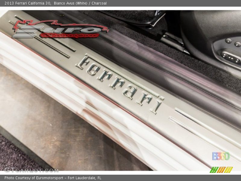 Bianco Avus (White) / Charcoal 2013 Ferrari California 30