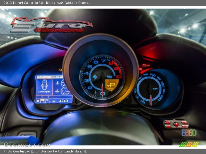 Bianco Avus (White) / Charcoal 2013 Ferrari California 30