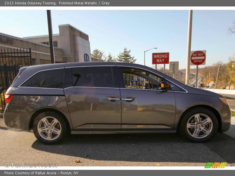 Polished Metal Metallic / Gray 2013 Honda Odyssey Touring