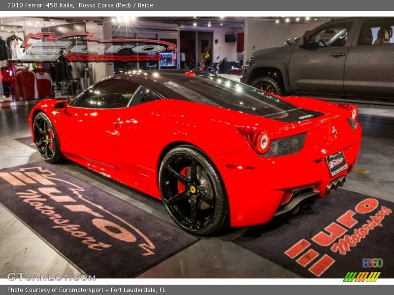 Rosso Corsa (Red) / Beige 2010 Ferrari 458 Italia