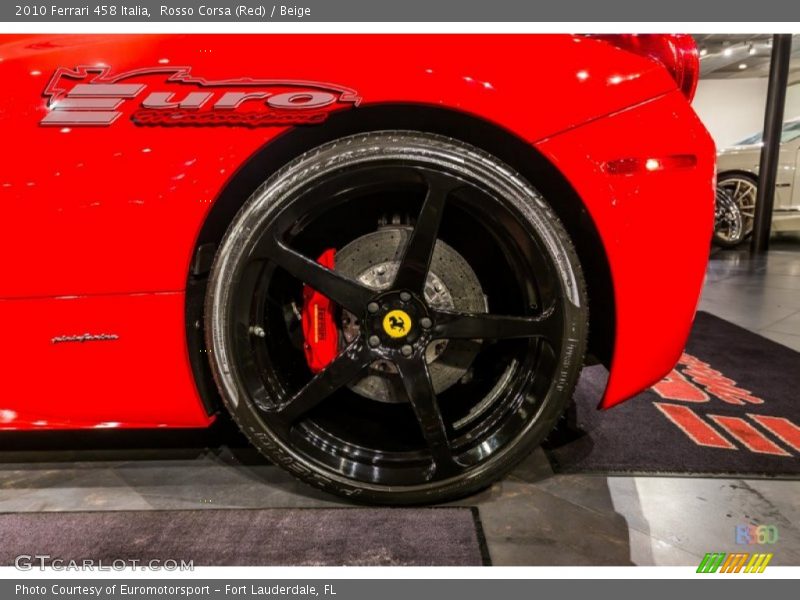Rosso Corsa (Red) / Beige 2010 Ferrari 458 Italia