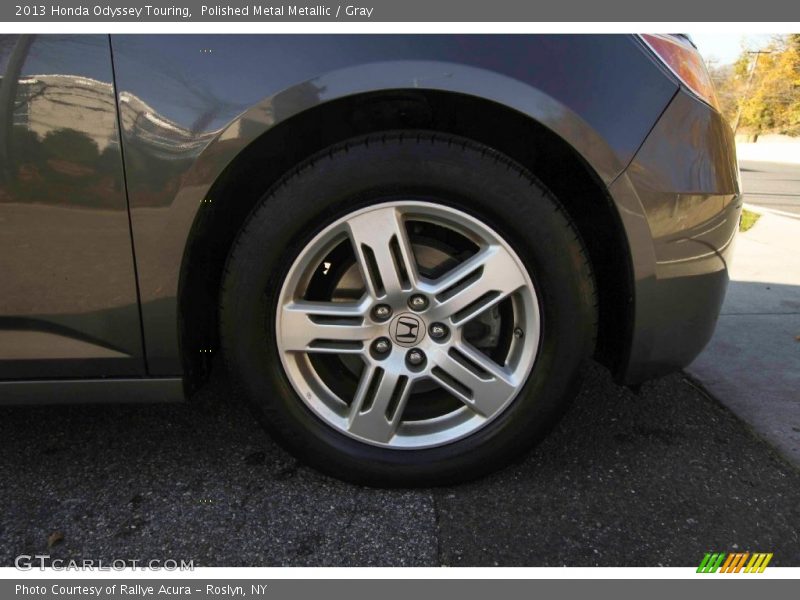 Polished Metal Metallic / Gray 2013 Honda Odyssey Touring