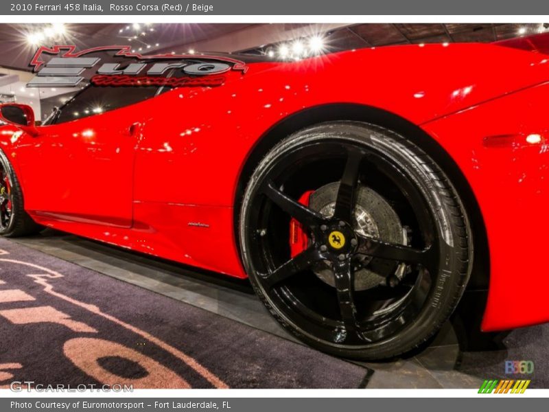 Rosso Corsa (Red) / Beige 2010 Ferrari 458 Italia