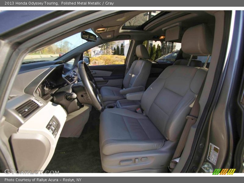 Polished Metal Metallic / Gray 2013 Honda Odyssey Touring