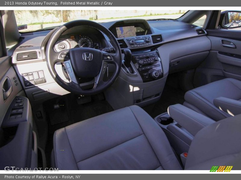 Polished Metal Metallic / Gray 2013 Honda Odyssey Touring