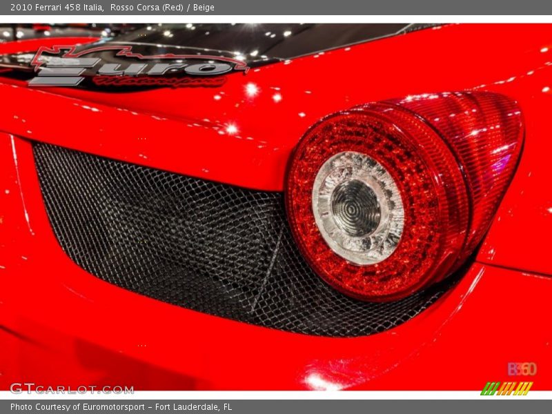 Rosso Corsa (Red) / Beige 2010 Ferrari 458 Italia