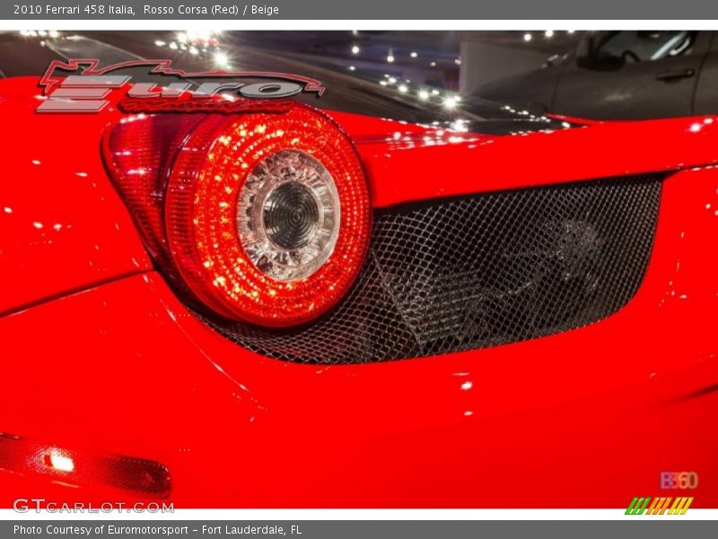 Rosso Corsa (Red) / Beige 2010 Ferrari 458 Italia
