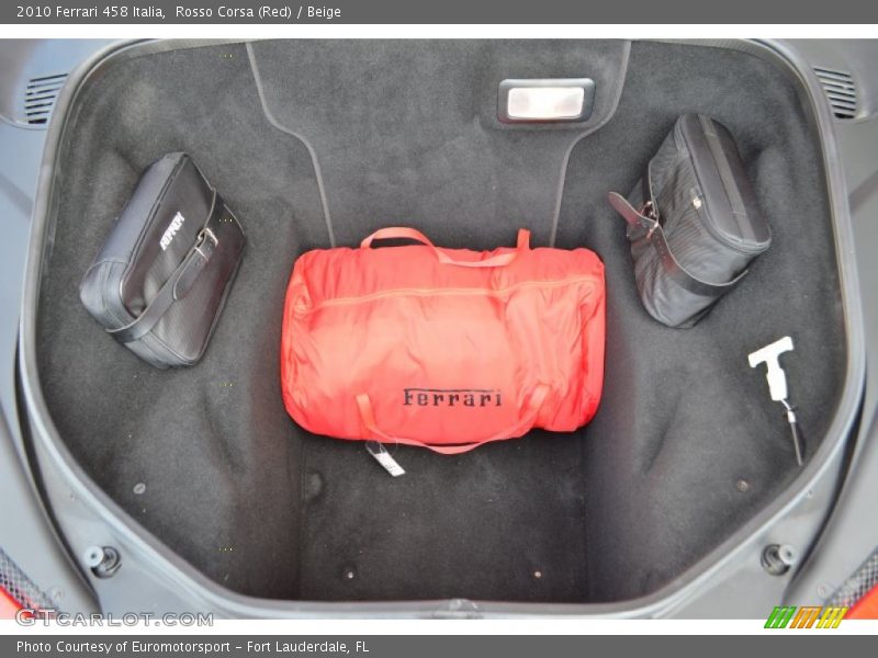  2010 458 Italia Trunk