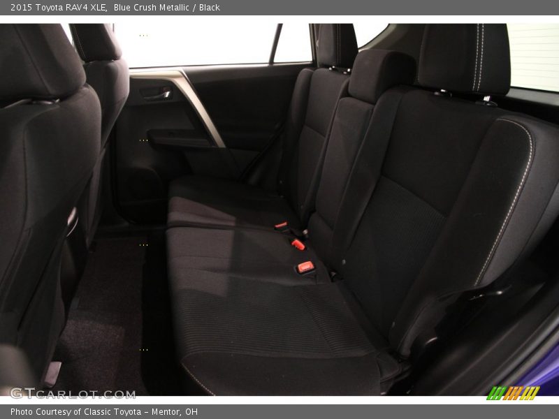 Blue Crush Metallic / Black 2015 Toyota RAV4 XLE