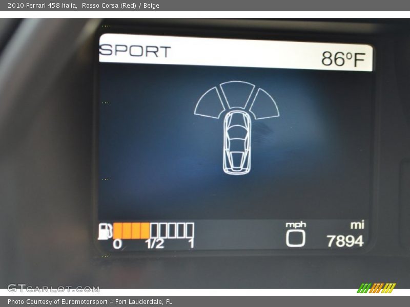 Rosso Corsa (Red) / Beige 2010 Ferrari 458 Italia