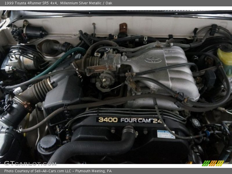 Millennium Silver Metallic / Oak 1999 Toyota 4Runner SR5 4x4