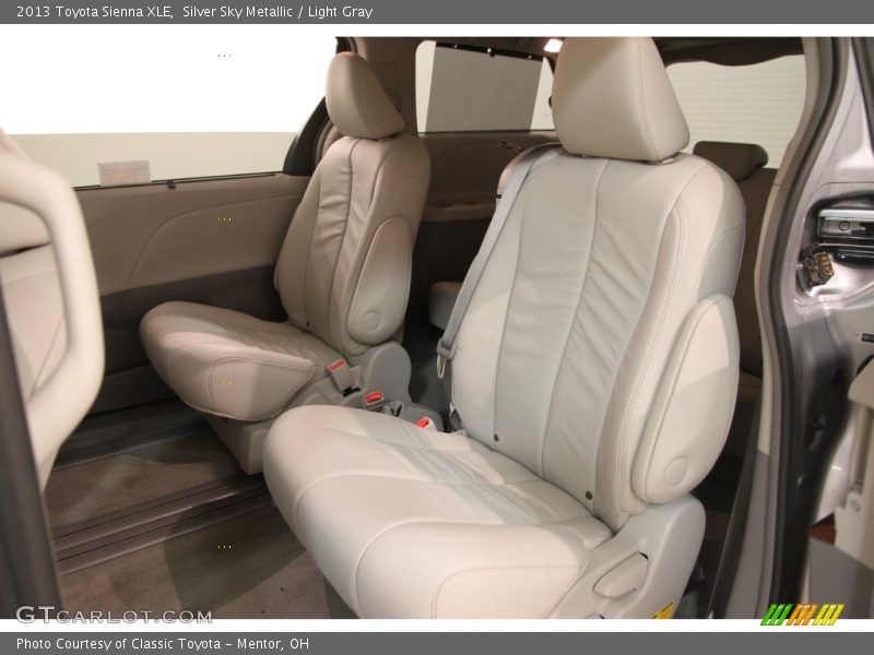 Silver Sky Metallic / Light Gray 2013 Toyota Sienna XLE