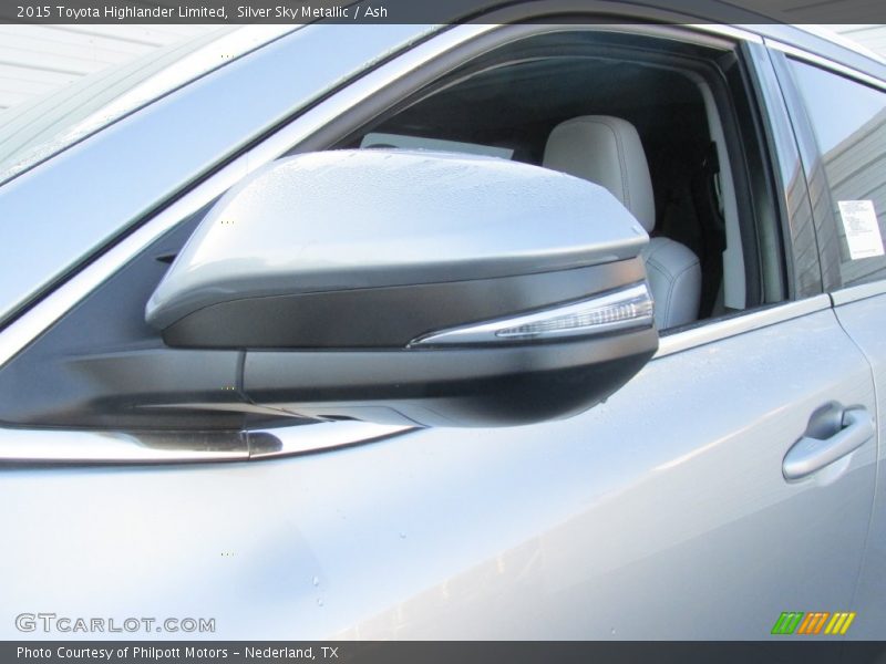 Silver Sky Metallic / Ash 2015 Toyota Highlander Limited