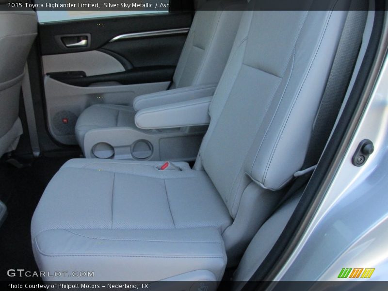 Silver Sky Metallic / Ash 2015 Toyota Highlander Limited