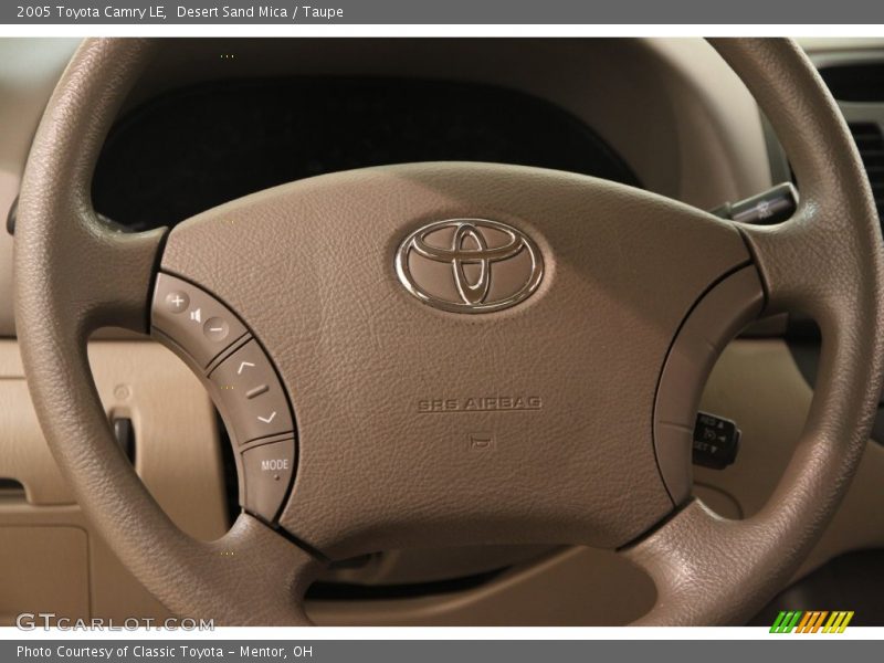Desert Sand Mica / Taupe 2005 Toyota Camry LE
