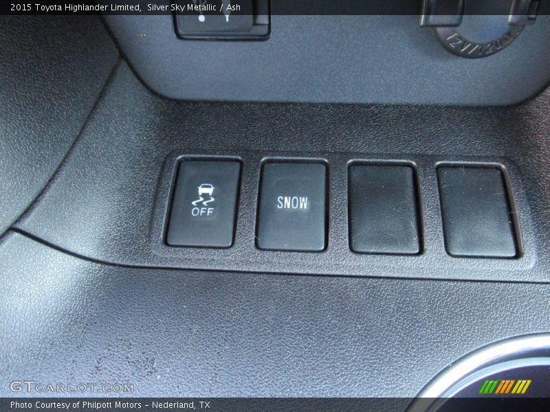 Silver Sky Metallic / Ash 2015 Toyota Highlander Limited