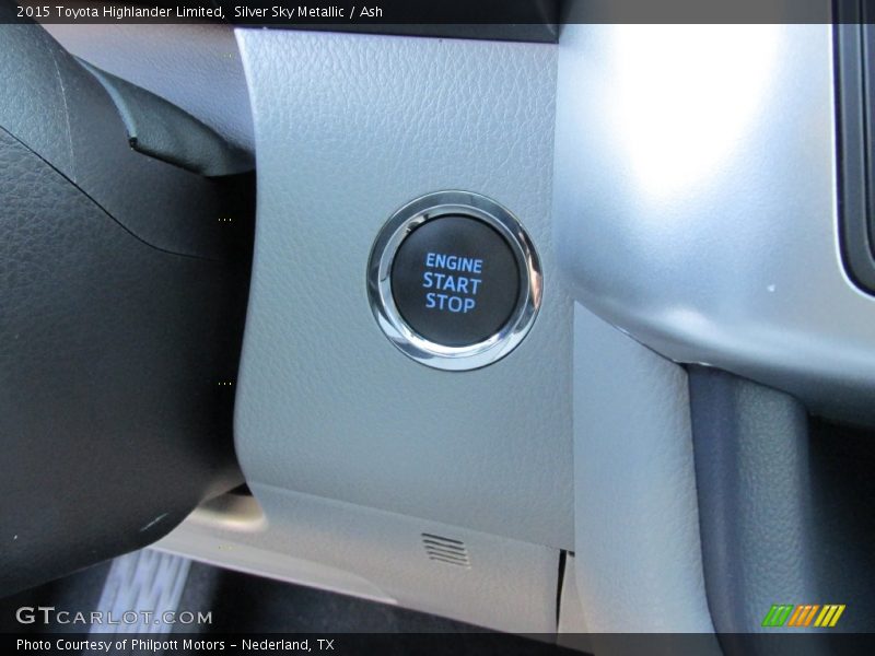 Silver Sky Metallic / Ash 2015 Toyota Highlander Limited