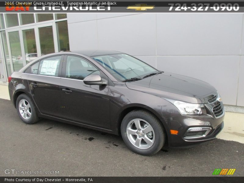 Tungsten Metallic / Jet Black 2016 Chevrolet Cruze Limited LT
