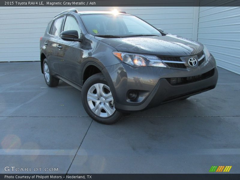 Magnetic Gray Metallic / Ash 2015 Toyota RAV4 LE