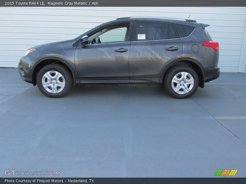 Magnetic Gray Metallic / Ash 2015 Toyota RAV4 LE