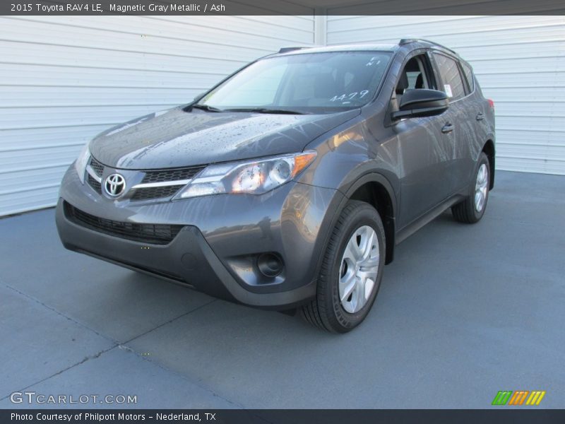 Magnetic Gray Metallic / Ash 2015 Toyota RAV4 LE