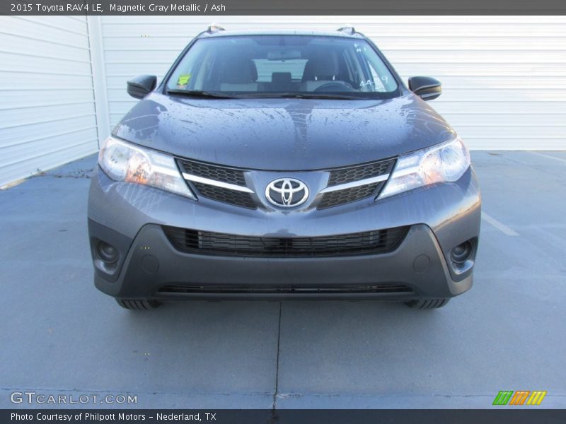 Magnetic Gray Metallic / Ash 2015 Toyota RAV4 LE