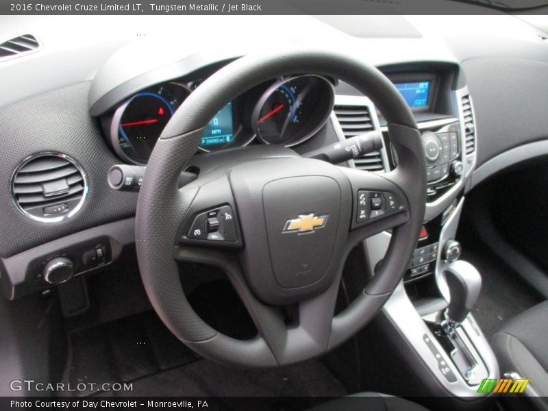 Tungsten Metallic / Jet Black 2016 Chevrolet Cruze Limited LT