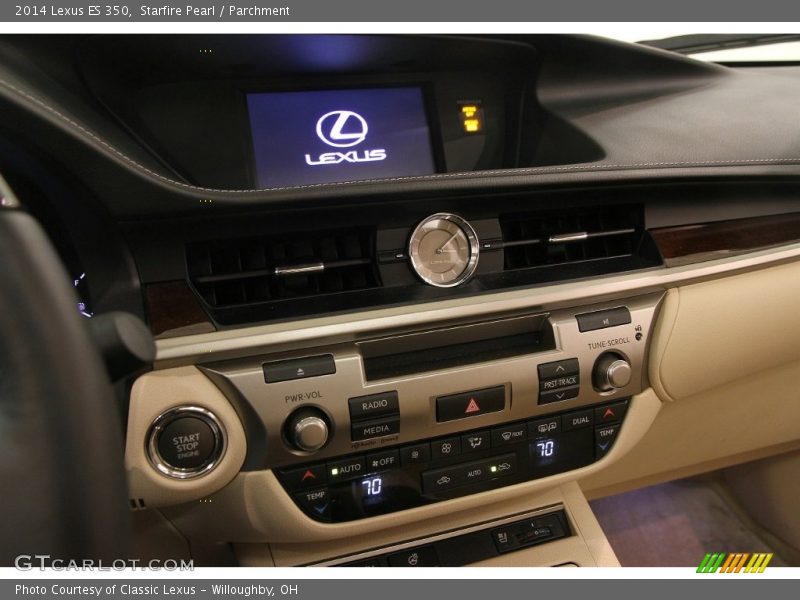 Starfire Pearl / Parchment 2014 Lexus ES 350