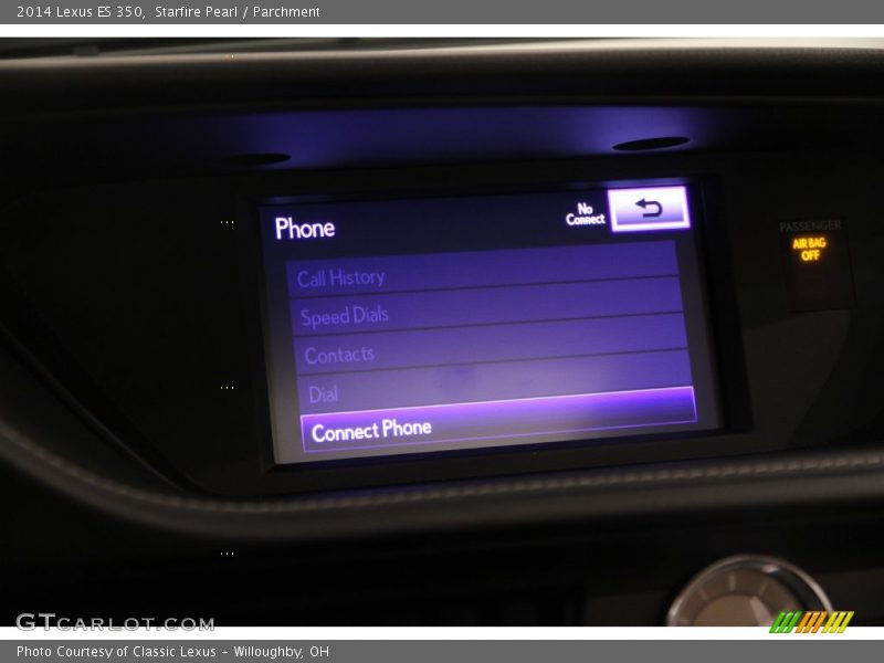 Starfire Pearl / Parchment 2014 Lexus ES 350