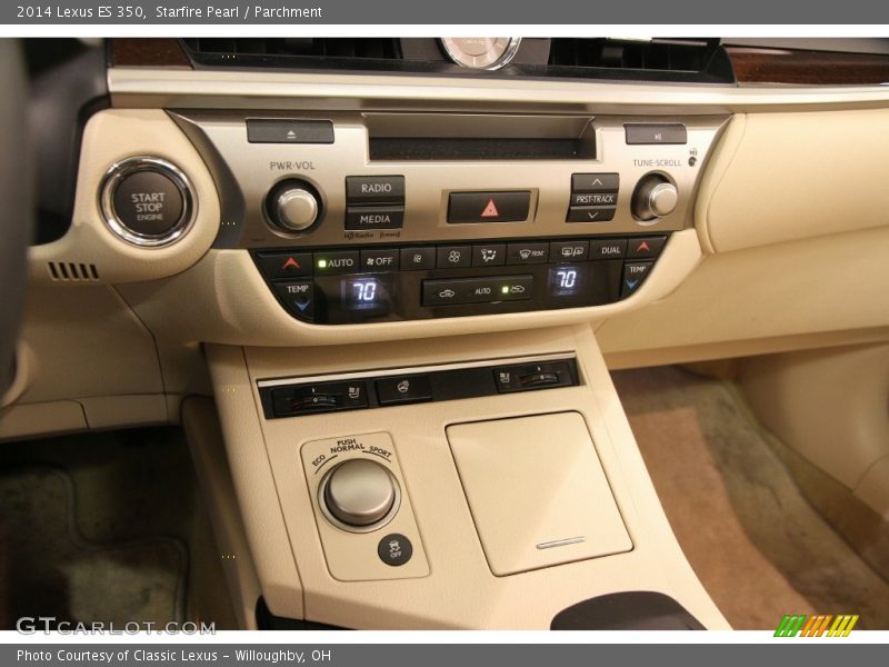 Starfire Pearl / Parchment 2014 Lexus ES 350