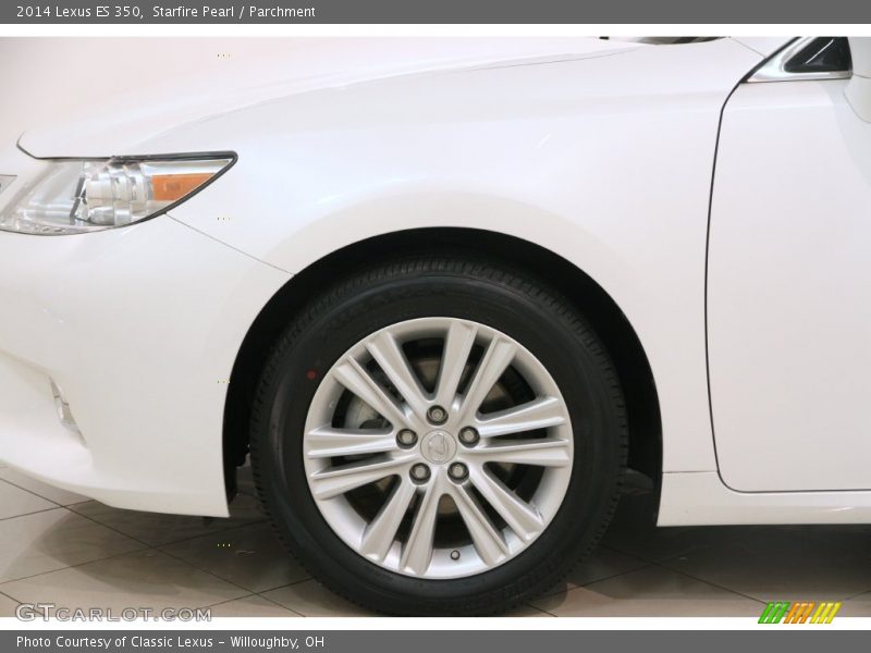 Starfire Pearl / Parchment 2014 Lexus ES 350