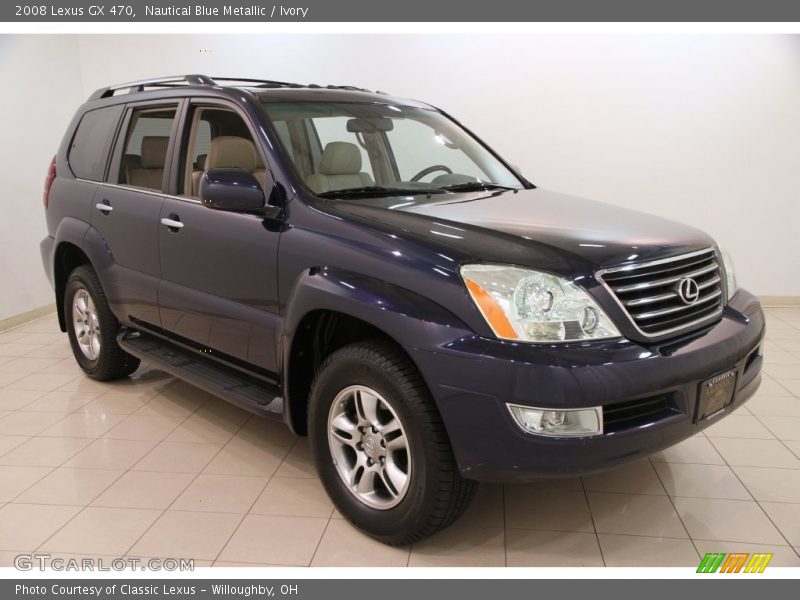 Nautical Blue Metallic / Ivory 2008 Lexus GX 470