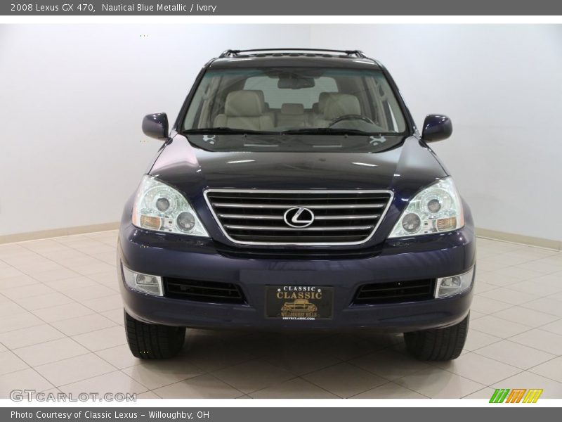 Nautical Blue Metallic / Ivory 2008 Lexus GX 470