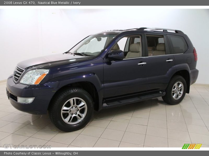 Nautical Blue Metallic / Ivory 2008 Lexus GX 470