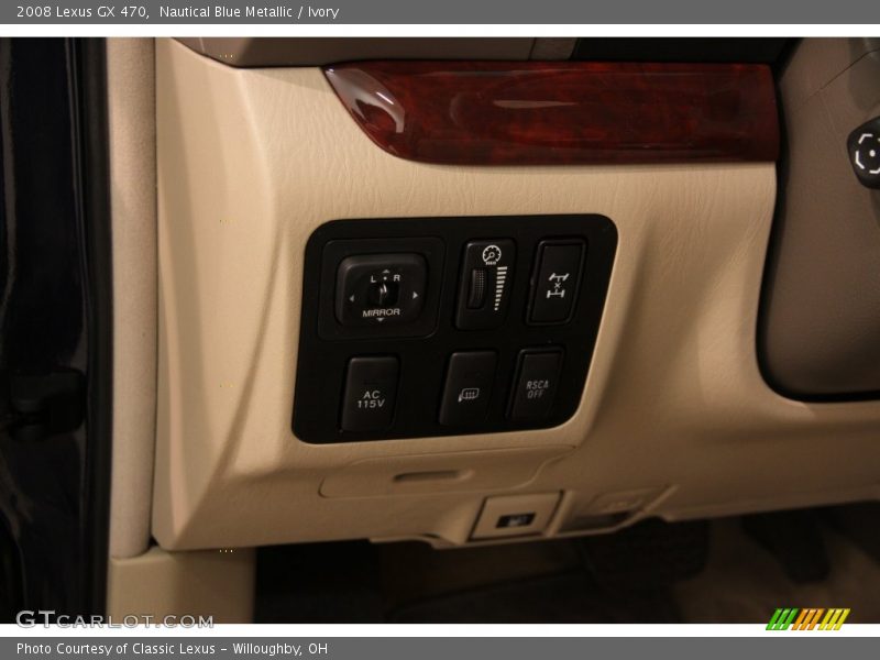 Nautical Blue Metallic / Ivory 2008 Lexus GX 470