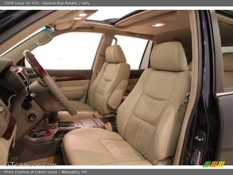 Nautical Blue Metallic / Ivory 2008 Lexus GX 470