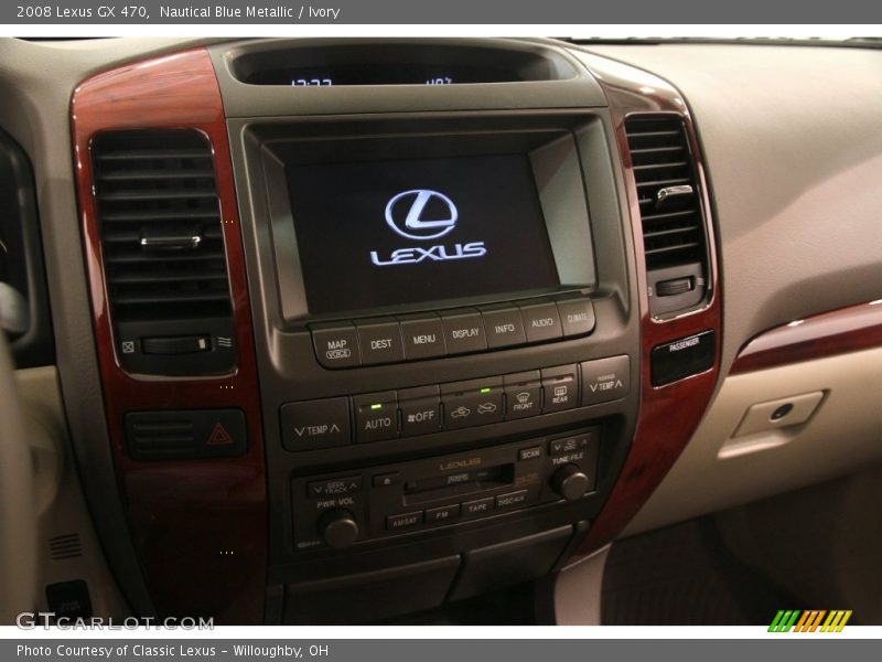 Nautical Blue Metallic / Ivory 2008 Lexus GX 470