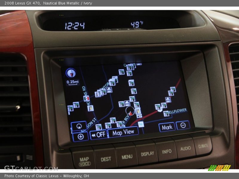 Nautical Blue Metallic / Ivory 2008 Lexus GX 470