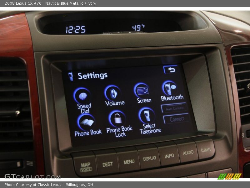 Nautical Blue Metallic / Ivory 2008 Lexus GX 470