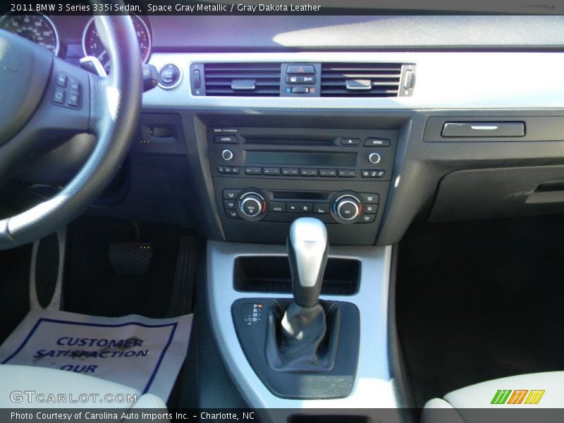 Space Gray Metallic / Gray Dakota Leather 2011 BMW 3 Series 335i Sedan