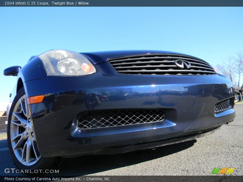 Twilight Blue / Willow 2004 Infiniti G 35 Coupe