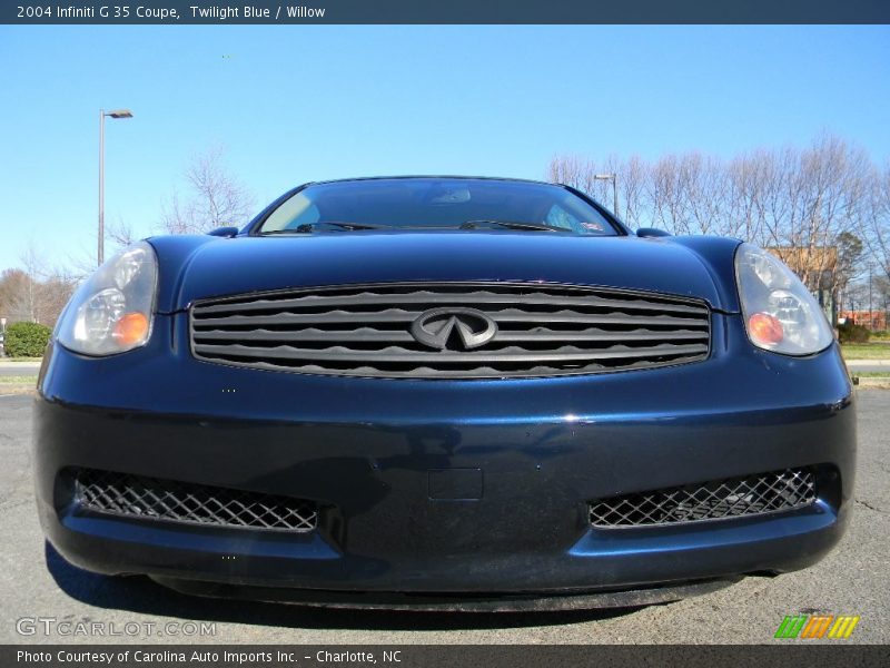 Twilight Blue / Willow 2004 Infiniti G 35 Coupe