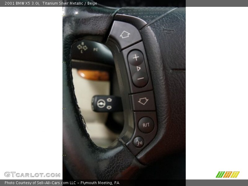 Titanium Silver Metallic / Beige 2001 BMW X5 3.0i