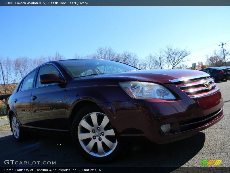 Cassis Red Pearl / Ivory 2006 Toyota Avalon XLS