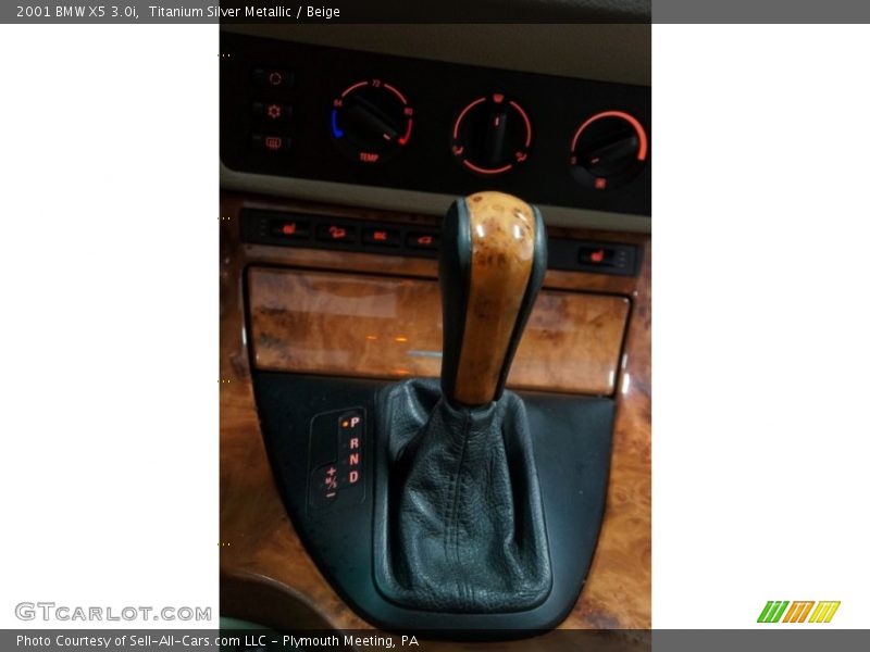 Titanium Silver Metallic / Beige 2001 BMW X5 3.0i