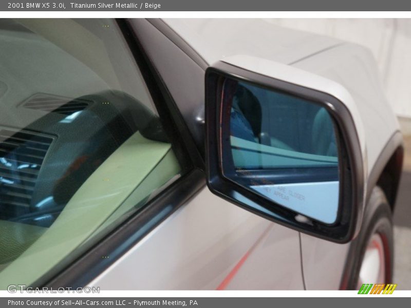 Titanium Silver Metallic / Beige 2001 BMW X5 3.0i