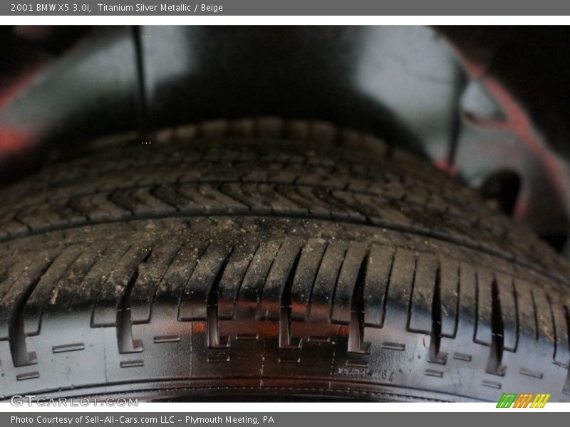 Titanium Silver Metallic / Beige 2001 BMW X5 3.0i