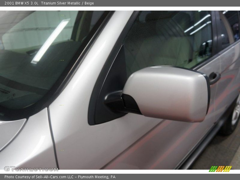 Titanium Silver Metallic / Beige 2001 BMW X5 3.0i