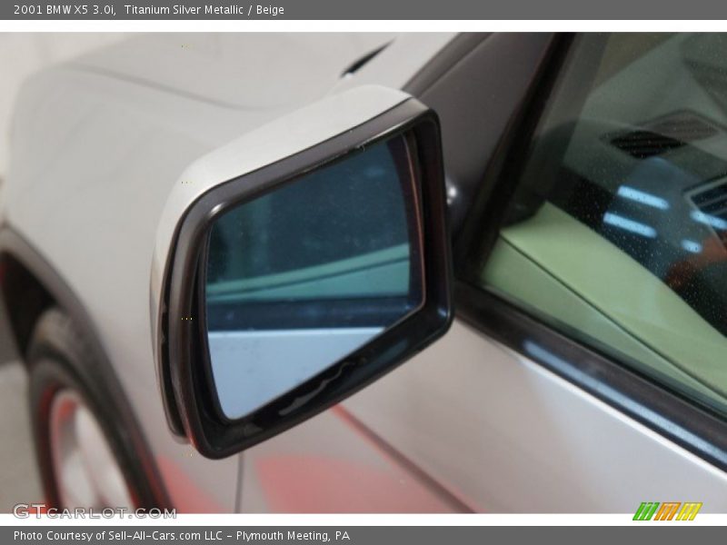 Titanium Silver Metallic / Beige 2001 BMW X5 3.0i