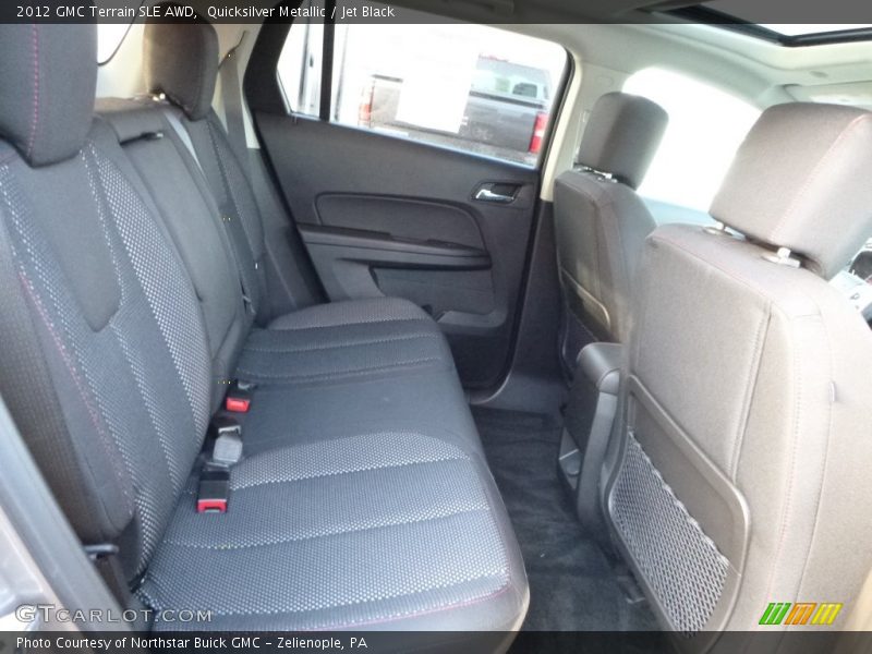 Quicksilver Metallic / Jet Black 2012 GMC Terrain SLE AWD
